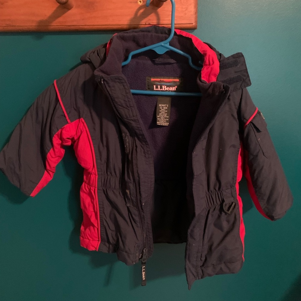 Infant L.L. Bean Parka coat size 12-18 mos